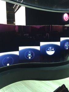 Curved TVs at CES 2016