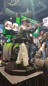 Virtual reality gaming