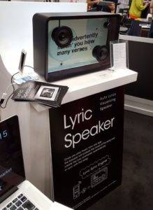 Lyric Speaker at SXSW 2016