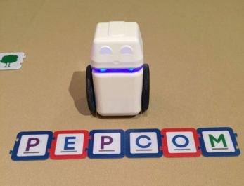 KUBO robot at Pepcom Digital Experience 2017
